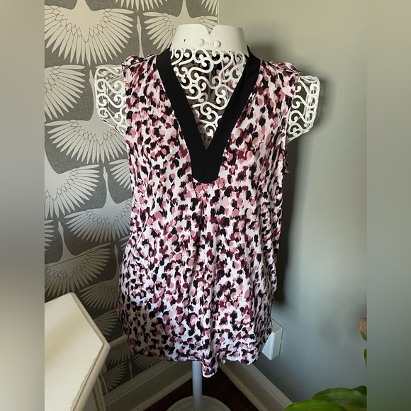 Jones New York Printed Sleeveless Tunic Size S - Picture 1 of 6